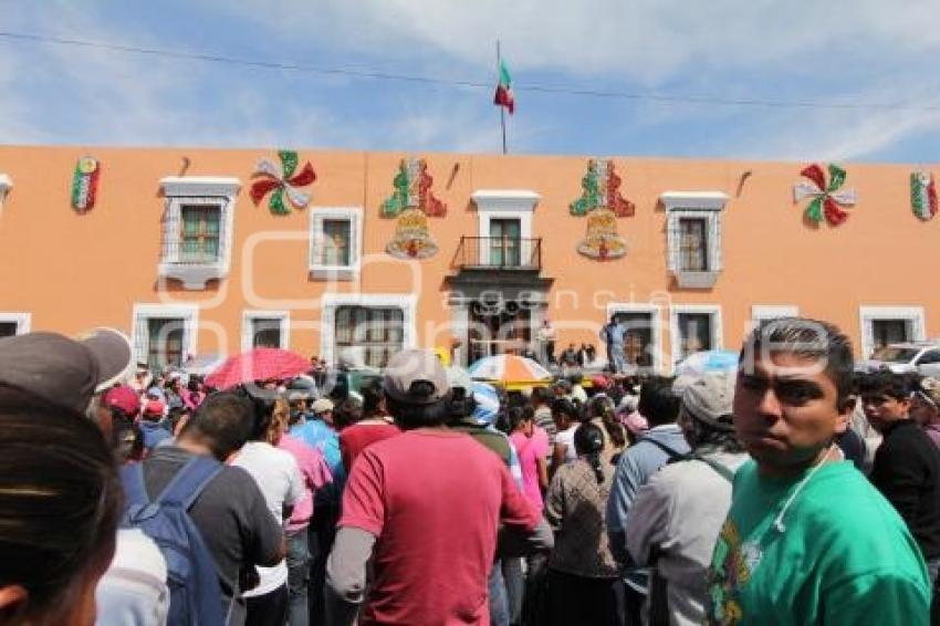 ANTORCHA CAMPESINA. MANIFESTACIÓN