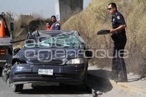 VOLCADURA - FEDERAL A TEHUACAN