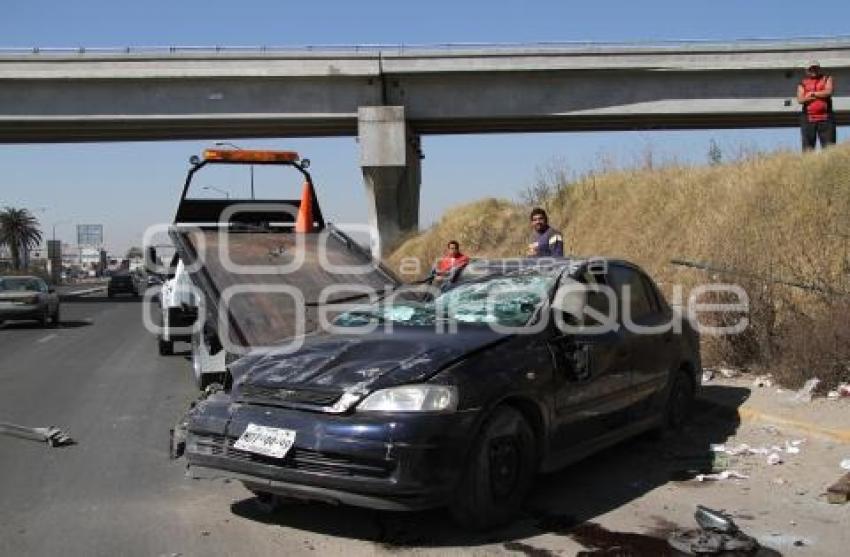 VOLCADURA - FEDERAL A TEHUACAN