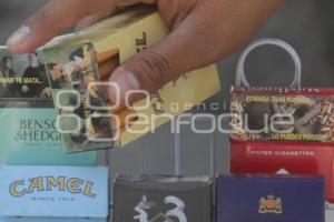PICTOGRAMAS EN CAJETILLAS . CIGARROS