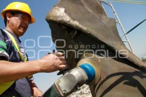 MANTENIMIENTO MAUSOLEO DE LOS HERMANOS SERDAN - RESTAURACION " LA PATRIA"