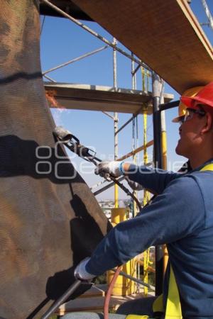 MANTENIMIENTO MAUSOLEO DE LOS HERMANOS SERDAN - RESTAURACION " LA PATRIA"