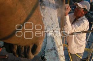 MANTENIMIENTO MAUSOLEO DE LOS HERMANOS SERDAN - RESTAURACION " LA PATRIA"