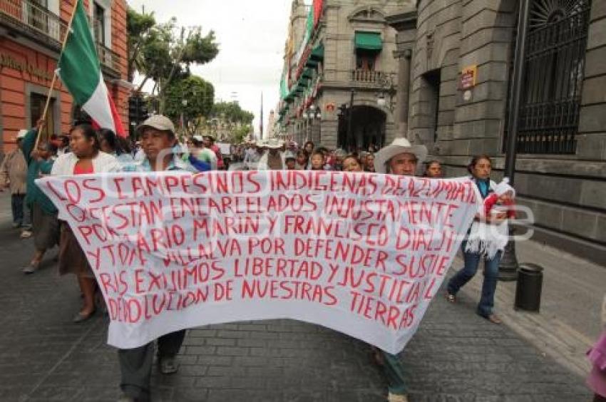 MANIFESTACIÓN UNIÓN CAMPESINA DEMOCRÁTICA