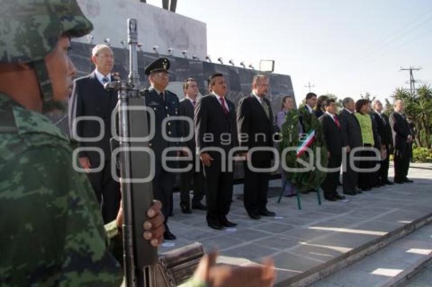 CENTENARIO INICIO DE LA REVOLUCION -CEREMONIA EN MAUSOLEO HERMANOS SERDAN