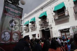 REAPERTURA CASA DE LOS HERMANOS SERDÁN. CENTENARIO DE LA REVOLUCIÓN