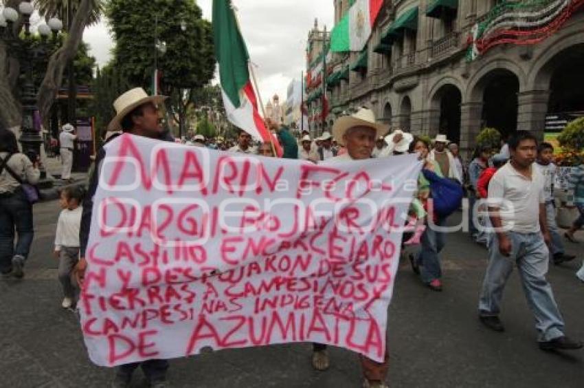 MANIFESTACIÓN UNIÓN CAMPESINA DEMOCRÁTICA