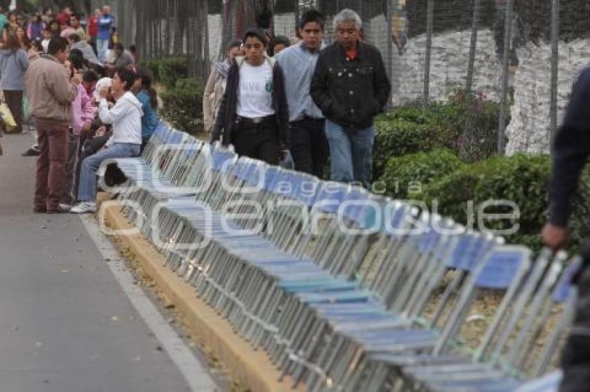 DESFILE CENTENARIO DE LA REVOLUCIÓN. VENTA DE LUGARES