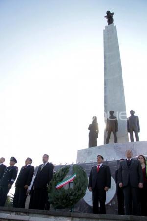 CENTENARIO INICIO DE LA REVOLUCION -CEREMONIA EN MAUSOLEO HERMANOS SERDAN