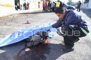 FALLECE BARRENDERO ARROLLADO POR POLICIA