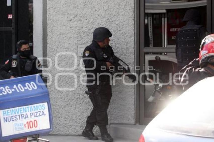 ASALTO BANCO SANTANDER LORETO