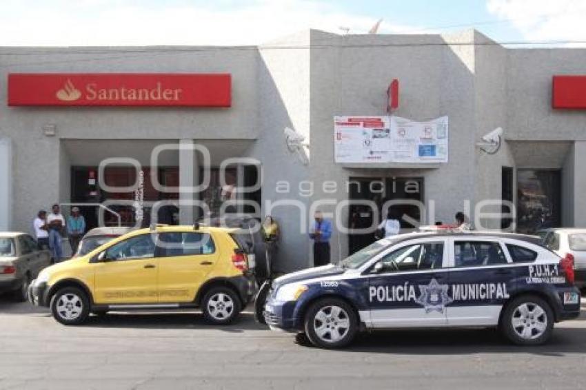 ASALTO BANCO SANTANDER LORETO