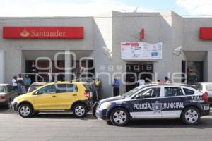 ASALTO BANCO SANTANDER LORETO