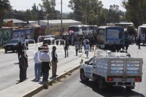 PROTESTA TRANSPORTISTAS . INVASIÓN DE RUTA