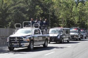 VOLCADURA EN BOULEVARD CADETE VICENTE SUÁREZ