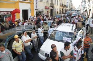 MANIFESTACIÓN  SAN MARTÍN EN CONGRESO DE PUEBLA