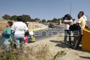 MANIFESTACIÓN TRANSPORTE . GALAXIA LA CALERA