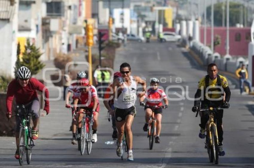 MARATÓN PUEBLA 2010. SEGUNDO LUGAR