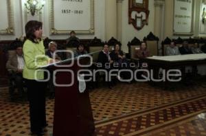 DEVELAN NOMBRE NATALIA SERDÁN EN EL CABILDO