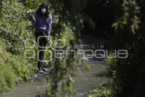 ECOLOGÍA . LIMPIEZA RÍO RABANILLO