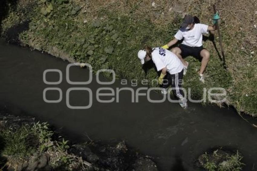 ECOLOGÍA . LIMPIEZA RÍO RABANILLO