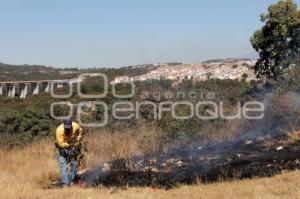 INCENDIO RESERVA LA CALERA