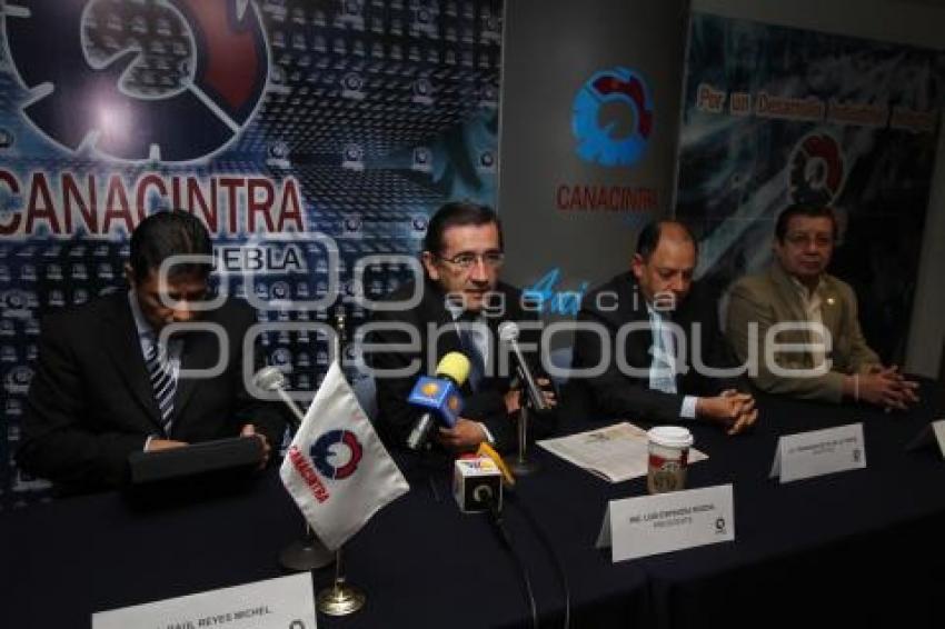 RUEDA DE PRENSA CANACINTRA