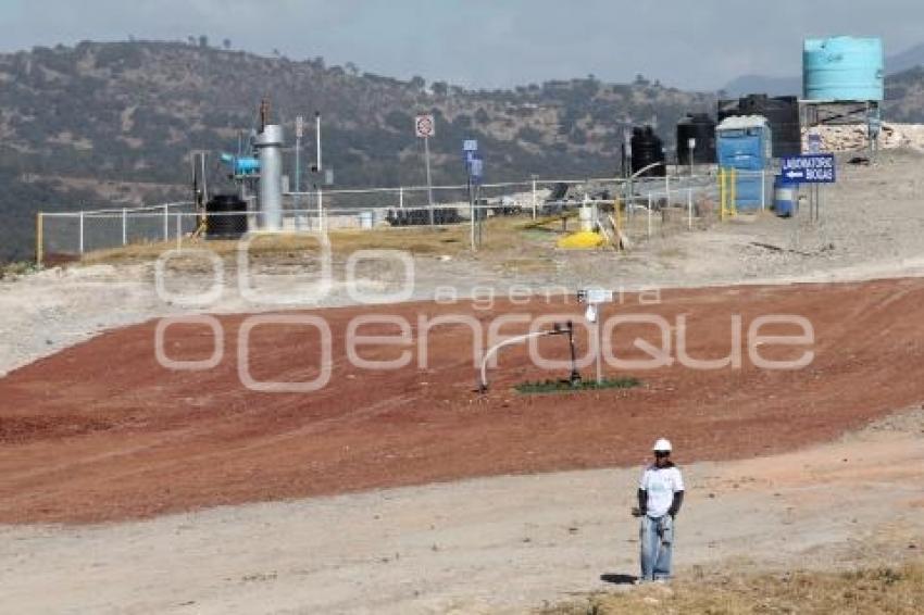 PLANTA QUEMADO DE BIOGAS. RELLENO SANITARIO