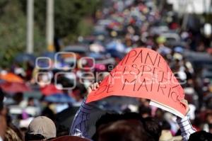 LARGAS FILAS POR UNA PLAZA EN EL IMSS