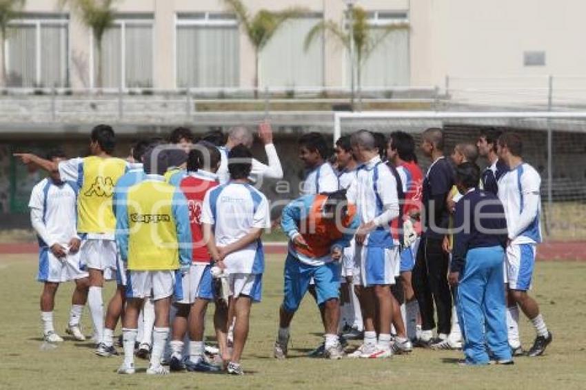 FUTBOL . PRETEMPORADA PUEBLA FC