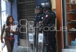 MANIFESTACION DE COMERCIANTES "FUERZA 2000"