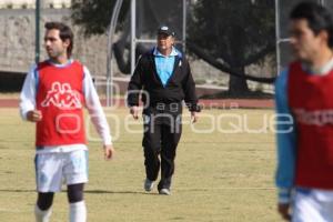 ENTRENAMIENTO PUEBLA DE LA FRANJA. FÚTBOL