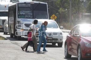 OBRAS ENTRONQUE PISTA - FEDERAL A TEHUACÀN