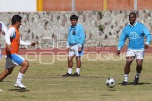 ENTRENAMIENTO PUEBLA DE LA FRANJA. FÉLIX BORJA