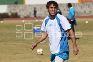 ENTRENAMIENTO PUEBLA DE LA FRANJA. FÚTBOL. REFUERZOS