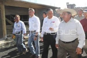 EXPLOSIÓN SAN MARTÍN . RECORRIDO AUTORIDADES