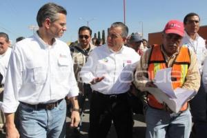 EXPLOSIÓN SAN MARTÍN . RECORRIDO AUTORIDADES