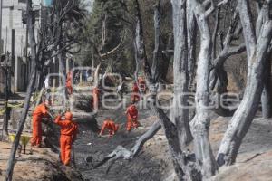 EXPLOSIÓN SAN MARTÍN . LIMPIEZA RÍO