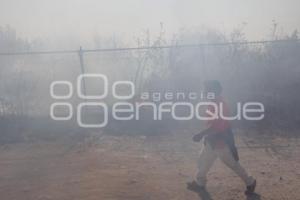 INCENDIO . XOCHIMEHUACÁN