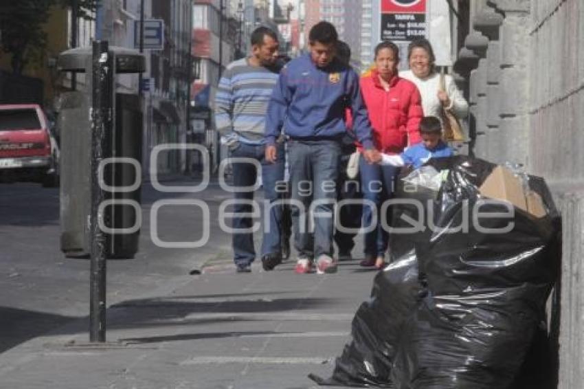 BASURA EN LAS CALLES