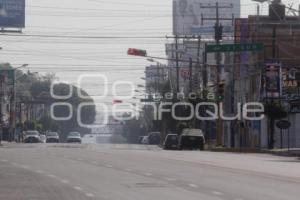 CIUDAD . CALLES VACIAS