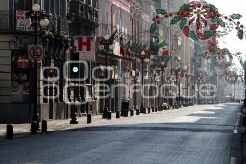 DIA DE NAVIDAD - POCA ACTIVIDAD EN LA CIUDAD