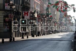 DIA DE NAVIDAD -  POCA ACTIVIDAD EN LA CIUDAD