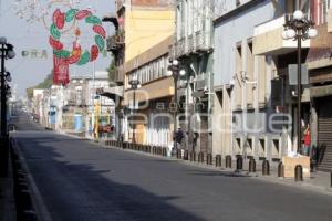 DIA DE NAVIDAD -  POCA ACTIVIDAD EN LA CIUDAD