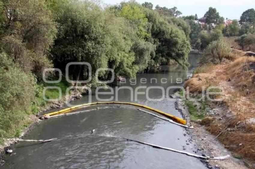 CONTAMINACIÓN RÍO ATOYAC. DERRAME PEMEX