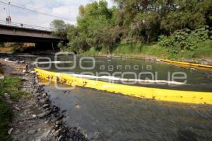 CONTAMINACIÓN RÍO ATOYAC. DERRAME PEMEX