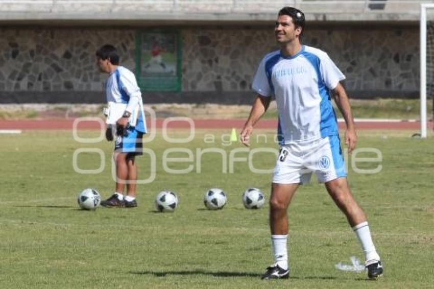 ENTRENAMIENTO PUEBLA DE LA FRANJA. FLAVIO ROGERIO