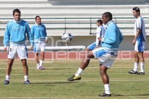 ENTRENAMIENTO PUEBLA DE LA FRANJA. FÚTBOL