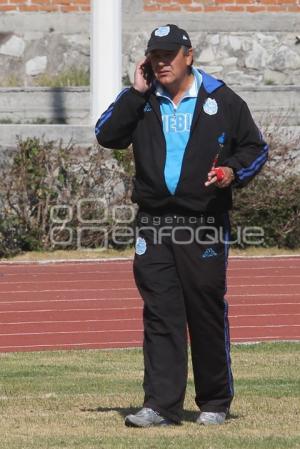 ENTRENAMIENTO PUEBLA DE LA FRANJA. JOSÉ LUIS TREJO