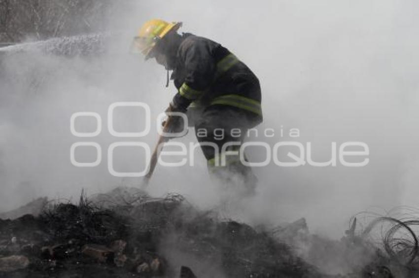 INCENDIO DE PAZTIZAL Y LLANTAS